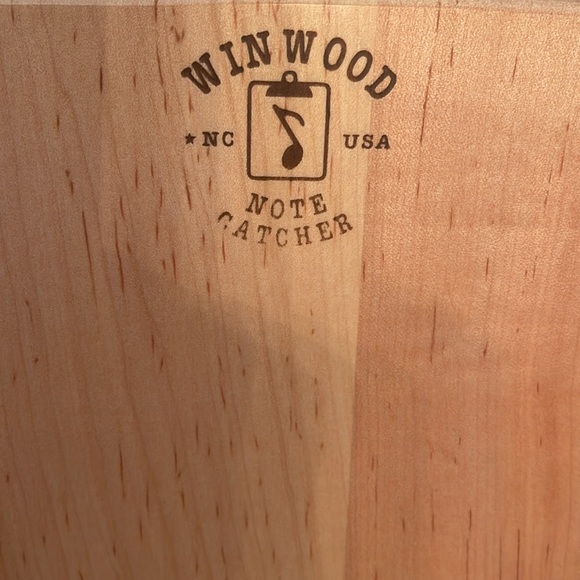 Winwood Designs Solid Maple Crossword Puzzle Clipboard NWOT - Picture 10 of 10